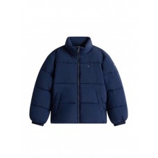 TOMMY HILFIGER μπουφάν puffer unisex KS0KS00717-C1G μπλε